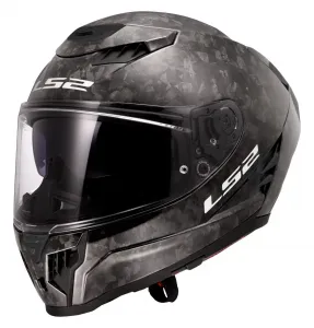 Шлем LS2 Dragon Forged Carbon LS2 Helmets, черный