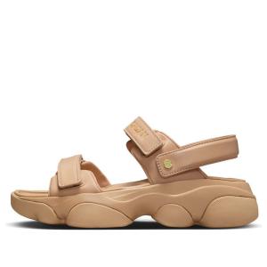 Сандалии (WMNS) Air Jordan Deja Sandals 'Legend Medium Brown Metallic Gold', коричневый