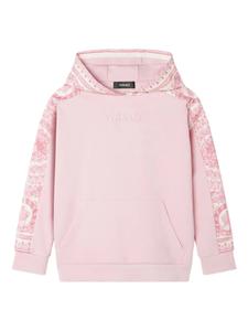 Versace Kids худи с принтом Barocco, розовый