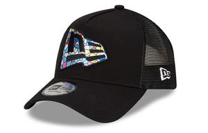 New Era Хлопковая бейсболка унисекс, Black