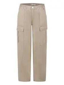 Брюки карго с эластичным поясом Levi's Kids, нейтральный