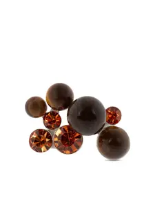 Декорированное кольцо DRIES VAN NOTEN, серебряный