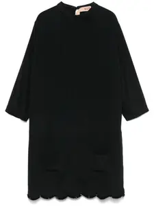 Платье мини со складками Nº21, черный