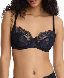 Женский бюстгальтер Entice Lace с полным покрытием чашек и косточками Skarlett Blue, серый