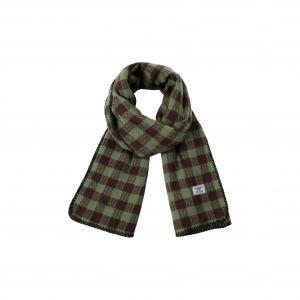 Шарф из полиэстера вязаный женский WARRIOR, зеленый coffee