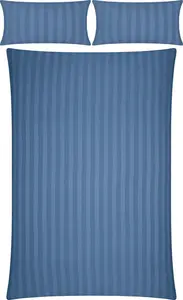 Постельное белье Fürth" синий 1x 200x200 см + 2x 40x80 см" Erwin Müller