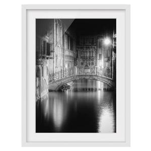 Картина Bilderwelten Brücke Venedig II, 30x40x2 см, черный