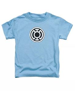 Футболка с короткими рукавами и логотипом Blue Lantern для девочек-малышей Green Lantern, синий