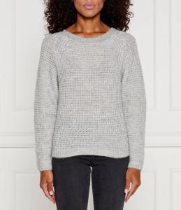 Свитер из шерсти Marc Cain Regular Fit, серый