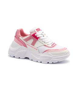 Кроссовки фундамент спидтрек дис. 4 Versace Jeans Couture, розовый