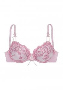 Бюстгальтер пуш-ап LASCANA, розовый