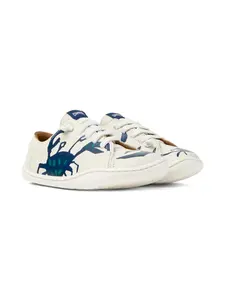 Кеды Peu Cami с принтом Camper Kids, бежевый