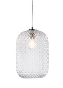 Светодиодный подвесной светильник MeineWunschleuchte Klarglas rund Ø20 см, прозрачный - диаметр абажура: 20 см