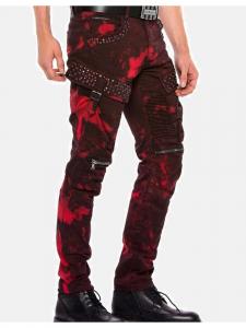 Джинсы Cipo & Baxx Jeans, цвет BURGUNDY