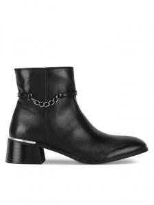 Ботильоны на блочном каблуке Sergio Bardi, черный