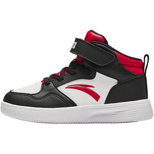 Antakids Детские кроссовки для скейтбординга с высоким верхом, устойчивые к истиранию, белого, черного, красного цветов, для детей от 3 до 7 лет