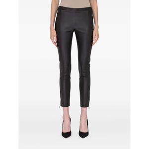 Кожаные брюки Ferragamo Salvatore Ferragamo, коричневый