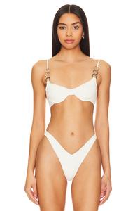 Топ Giselle Camila Coelho, ivory