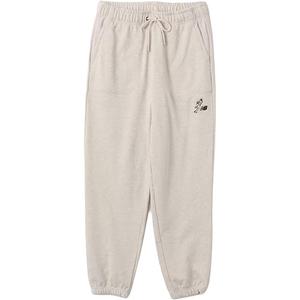 Бейсбольные спортивные штаны унисекс Oats Heather с удобными эластичными манжетами New Balance, Oats Heather