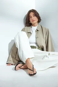 Сандалии с т-образным ремешком Na-Kd, Black