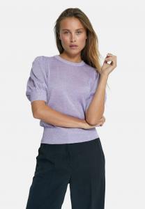 Базовая футболка LIVA PUFF SLEEVE Minus, фиолетовый