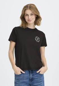 Футболка ICHI MANSE , Black Solid/Black