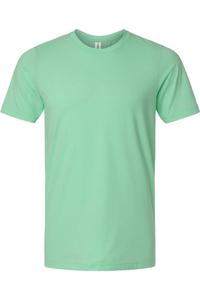 Футболка Tultex Combed CVC, цвет heather light mint