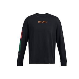 Футболка мужская черная Under Armour CollegiateScript