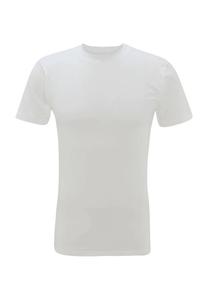 Майка с круглым вырезом, однотонная, мужская mey, белый