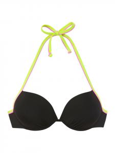 Buffalo Бикини-топ с эффектом пуш-ап, черный