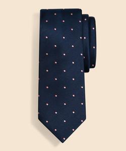 Галстук Silk Dot Rep, сделано в США.