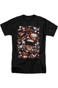 Футболка Batman Famous Wretch с коротким рукавом для взрослых Gildan, черный