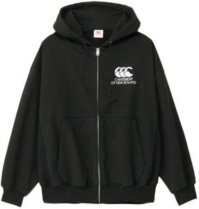 Мужская толстовка на молнии CANTERBURY из плотной ткани, черный