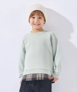 Дизайнерская толстовка с асимметричным низом Ever Closet, цвет Mint