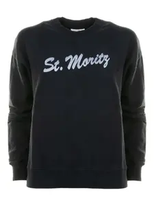 Свитшот St Moritz Mc2 Saint Barth, черный