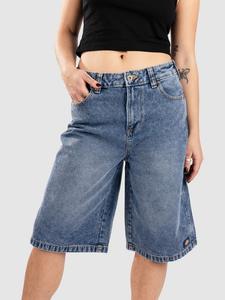Джинсовые шорты Dickies Carpenter Denim Jort Shorts, rinsed blue w/ fade