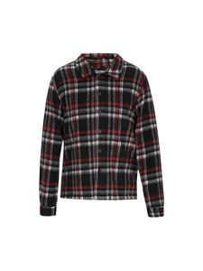 DreiMaster Мужская рубашка черного цвета с разноцветными вставками