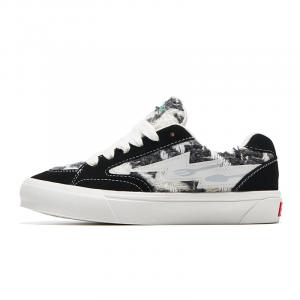 TINMUU Износостойкие низкие скейтерские кроссовки на платформе унисекс черные, цвет Black