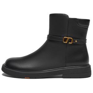 BATA Черные не утепленные женские ботильоны, цвет Black-Unlined
