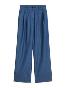 Свободные брюки со складками спереди Marc OPolo, Blue denim