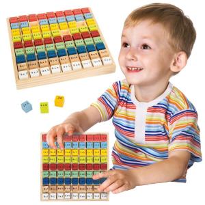 Small Foot Design, таблица умножения Монтессори