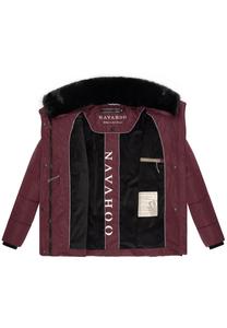 Пуховик FROSTII Navahoo, цвет Mottled Dark Red