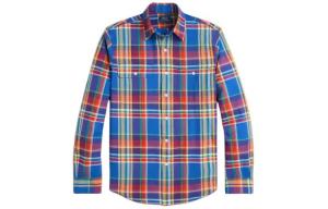 Polo Ralph Lauren Мужская синяя рубашка