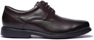 Мужские туфли Rockport Charles Road с ровным носком, темно-коричневый