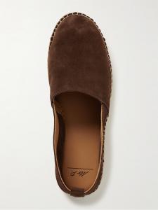 Замшевые эспадрильи George MR P., шоколадный