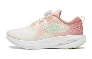 LINING YOUNG Lang Peng V2 амортизирующие износостойкие низкие детские беговые кроссовки pink white подростковые
