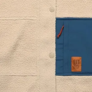 Куртка с молнией Summit Rise Topo Designs, Oatmeal/Pond Blue