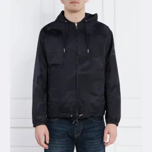 Двусторонняя куртка стандартного кроя Armani Exchange, черный