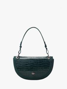 Филиппа изогнутая кросс-боди сумка Moda in Pelle, Green