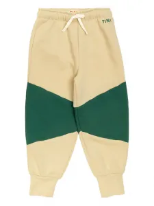 Брюки со вставками Tiny Cottons, бежевый